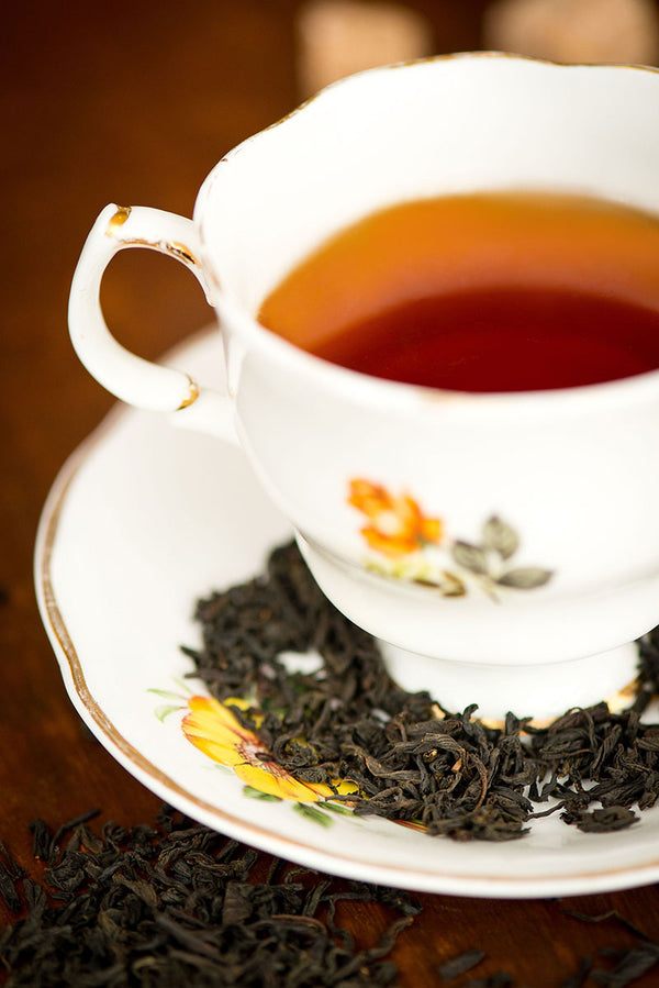 Tarry Lapsang Souchong in a cup